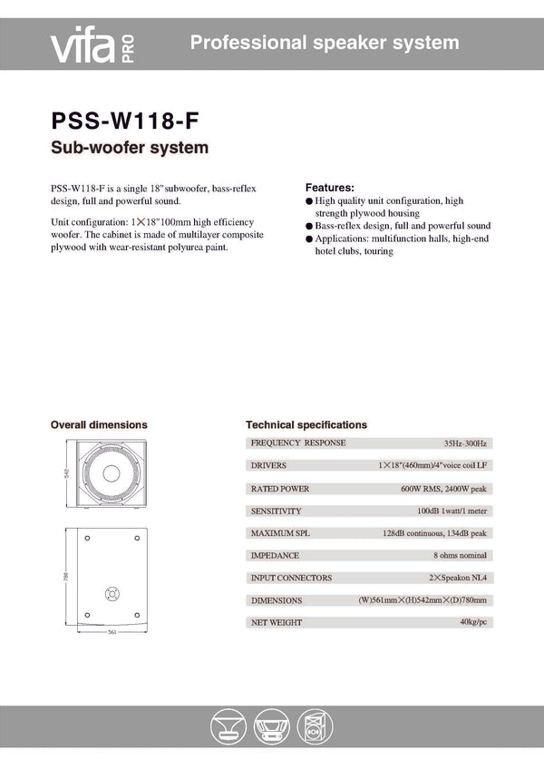 PSS-W118-F